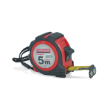 Рулетка 5м х 19 мм, нейлон, прогумований корпус,1 стоп, магнит,HAISSER compact