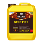 Вогнебіозахист для деревини BAYRIS STOP FIRE, червоний 5 л