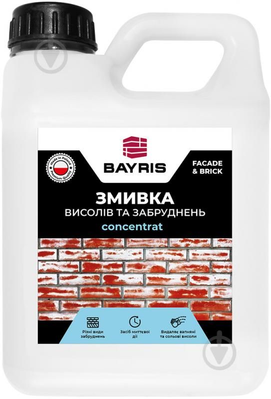 Змивка висолів та забруднень, Байріс,1 л концентрат